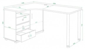 Стол письменный СР-165СМ в Кудымкаре - kudymkar.mebel24.online | фото 2