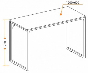 Стол письменный WD-08 в Кудымкаре - kudymkar.mebel24.online | фото 6