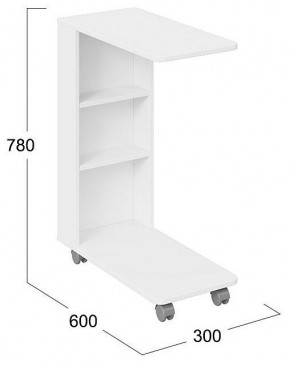 Стол придиванный Тип 14 в Кудымкаре - kudymkar.mebel24.online | фото 3