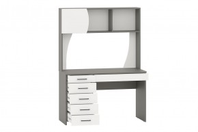 Стол рабочий СИГМА (графит/белый) в Кудымкаре - kudymkar.mebel24.online | фото 2
