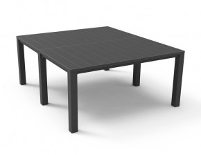Стол раскладной Джули (Julie Double table 2 configurations) Графит в Кудымкаре - kudymkar.mebel24.online | фото 3