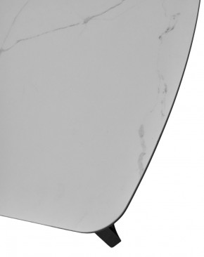Стол RASMUS 160 TL-45 Белый мрамор, испанская керамика / черный каркас, ®DISAUR в Кудымкаре - kudymkar.mebel24.online | фото 6