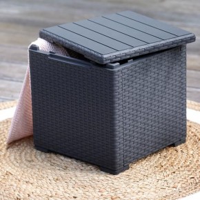 Стол с функцией хранения Виго (Vigo storage box) графит в Кудымкаре - kudymkar.mebel24.online | фото 1