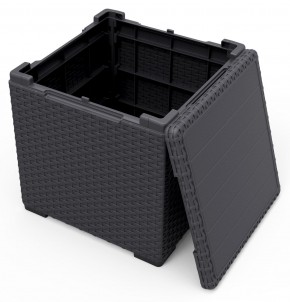 Стол с функцией хранения Виго (Vigo storage box) графит в Кудымкаре - kudymkar.mebel24.online | фото 3