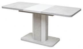 Стол STORK 120 Белый бетон/ Белый М-City в Кудымкаре - kudymkar.mebel24.online | фото 1
