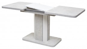 Стол STORK 120 Белый бетон/ Белый М-City в Кудымкаре - kudymkar.mebel24.online | фото 4