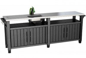 Столик для барбекю 415 Л (Unity Chef 415 L) графит в Кудымкаре - kudymkar.mebel24.online | фото 3
