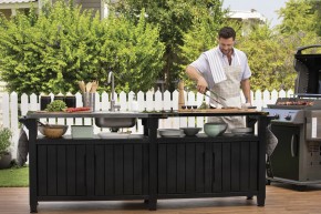 Столик для барбекю 415 Л (Unity Chef 415 L) графит в Кудымкаре - kudymkar.mebel24.online | фото 4