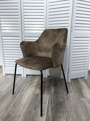 Стул AMARETTO VBP208 античный серо-бежевый/ черный каркас, М-City в Кудымкаре - kudymkar.mebel24.online | фото 1