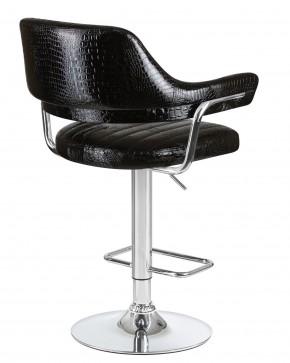 Стул барный DOBRIN CHARLY, чёрный крокодил в Кудымкаре - kudymkar.mebel24.online | фото 4