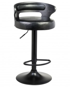Стул барный DOBRIN FRED BLACK, чёрное дерево, чёрный в Кудымкаре - kudymkar.mebel24.online | фото