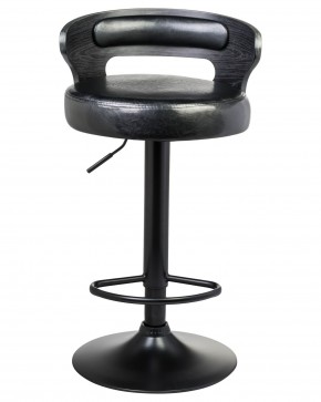 Стул барный DOBRIN FRED BLACK, чёрное дерево, чёрный в Кудымкаре - kudymkar.mebel24.online | фото 4
