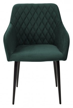 Стул BRANDY-X ЗЕЛЕНЫЙ #19, велюр / черный каркас М-City в Кудымкаре - kudymkar.mebel24.online | фото 3