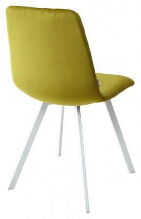 Стул DAIQUIRI BLUVEL-75 OLIVA / белый каркас, велюр М-City в Кудымкаре - kudymkar.mebel24.online | фото 2