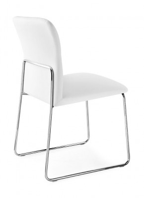 Стул FRIDA CB/1806-SK  MT.P77 CHROMED/  SKUBA S92 OPTIC WHITE в Кудымкаре - kudymkar.mebel24.online | фото 2