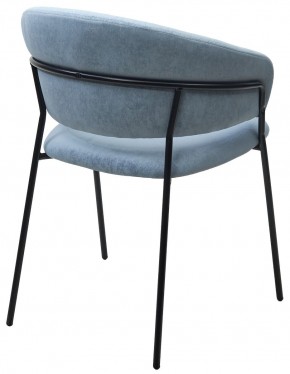 Стул ГЕММА, цвет RAIN 13 blue, велюр / черный каркас М-City в Кудымкаре - kudymkar.mebel24.online | фото 9