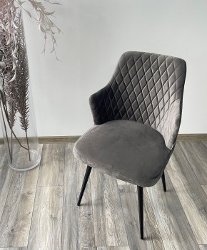 Стул HERMAN 360 град. ГРАФИТ #14, велюр / черный каркас М-City в Кудымкаре - kudymkar.mebel24.online | фото 3