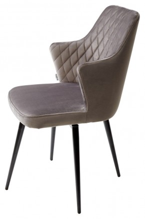 Стул HERMAN 360 град. ГРАФИТ #14, велюр / черный каркас М-City в Кудымкаре - kudymkar.mebel24.online | фото 4