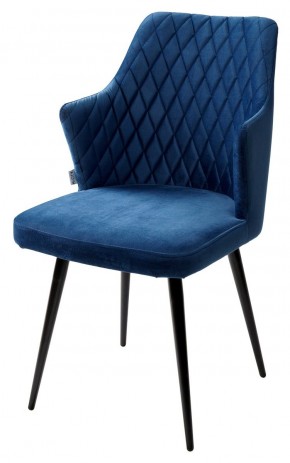 Стул HERMAN 360 град. СИНИЙ #29, велюр / черный каркас М-City в Кудымкаре - kudymkar.mebel24.online | фото 1