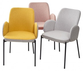 Стул NIKKI VF109 розовый / VF110 брусничный М-City в Кудымкаре - kudymkar.mebel24.online | фото 2