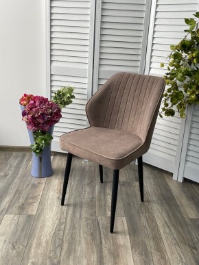 Стул VENA, цвет B5 Капучино, велюр / черный каркас М-City в Кудымкаре - kudymkar.mebel24.online | фото 2