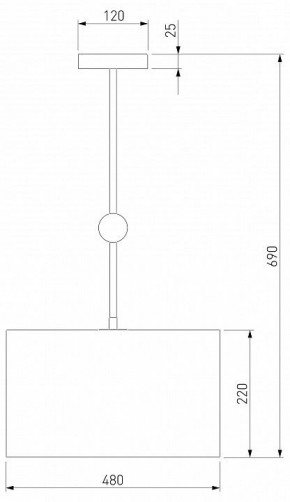 Светильник на штанге Eurosvet Brume 60174/5 латунь в Кудымкаре - kudymkar.mebel24.online | фото