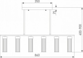 Светильник на штанге Eurosvet Oriens 60166 латунь в Кудымкаре - kudymkar.mebel24.online | фото 3