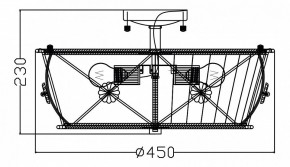 Светильник на штанге Maytoni Lea ARM369-03-G в Кудымкаре - kudymkar.mebel24.online | фото 4