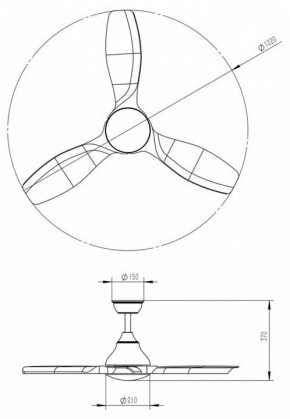 Светильник с вентилятором Sonex VIVA LED 7702/24L в Кудымкаре - kudymkar.mebel24.online | фото 5