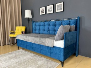 СВЕТЛАНА 3 Кровать линейная (Синий) в Кудымкаре - kudymkar.mebel24.online | фото 2