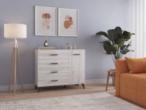 СВЕТЛАНА LOFT Комод-тумба (сосна белая loft) в Кудымкаре - kudymkar.mebel24.online | фото 3
