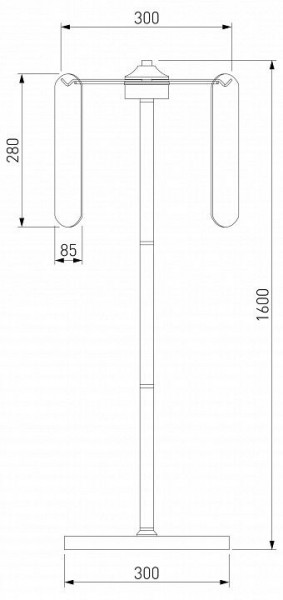 Торшер Eurosvet Claire 01171/3 золото в Кудымкаре - kudymkar.mebel24.online | фото 3