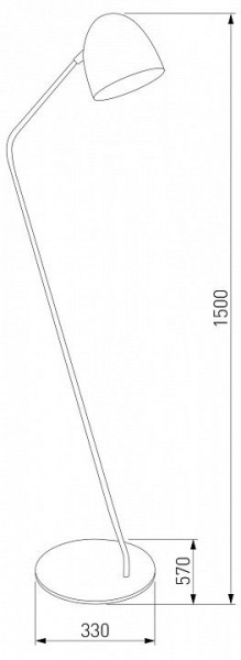 Торшер TK Lighting Soho 5037 Soho Black в Кудымкаре - kudymkar.mebel24.online | фото 2