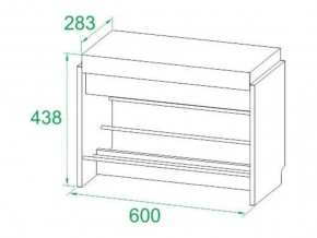 Тумба для обуви ТП-5 в Кудымкаре - kudymkar.mebel24.online | фото 3