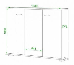 Тумба Домино нельсон ПУ-60-4 в Кудымкаре - kudymkar.mebel24.online | фото 2