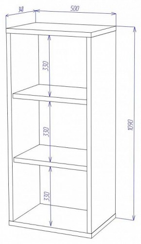 Тумба Домино СУ(ш1в1)+ФГ в Кудымкаре - kudymkar.mebel24.online | фото 2