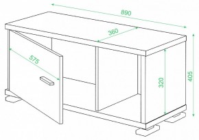 Тумба комбинированная Домино СБ-30/1 в Кудымкаре - kudymkar.mebel24.online | фото 3