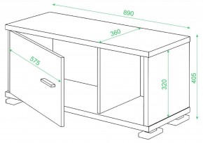 Тумба комбинированная СБ-30/1 в Кудымкаре - kudymkar.mebel24.online | фото 2