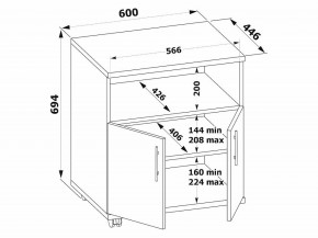 Тумба КТ-11 в Кудымкаре - kudymkar.mebel24.online | фото 3