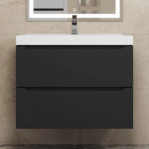 Тумба под раковину Uperwood Tanos 70 см, подвесная, черная матовая в Кудымкаре - kudymkar.mebel24.online | фото 8