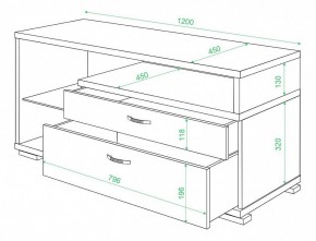 Тумба под ТВ Домино ТК-10 в Кудымкаре - kudymkar.mebel24.online | фото 2