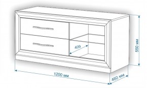 Тумба под ТВ Нобиле КА120 в Кудымкаре - kudymkar.mebel24.online | фото 2
