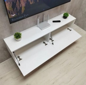Тумба подвесная под ТВ LINES MTV1-MA 750 Белый глянец (Белый-M 10.1.1) в Кудымкаре - kudymkar.mebel24.online | фото 11