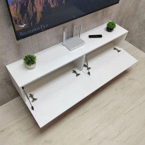 Тумба подвесная под ТВ LINES MTV1-MA 750 Белый матовый (Белый-M 10.1.2) в Кудымкаре - kudymkar.mebel24.online | фото 10