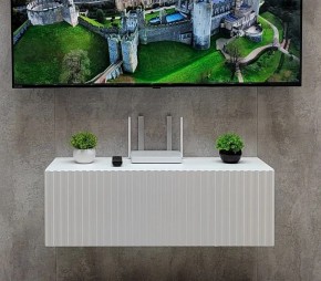 Тумба подвесная под ТВ LINES MTV3-MA 900 Белый глянец (Белый-M 10.1.1) в Кудымкаре - kudymkar.mebel24.online | фото 6