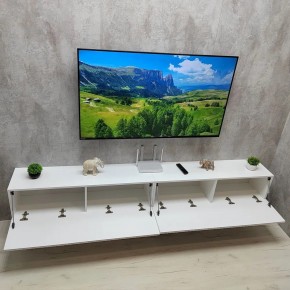 Тумба подвесная под ТВ LINES MTV4-MA 1150 Белый глянец (Белый-M 10.1.1) в Кудымкаре - kudymkar.mebel24.online | фото 12