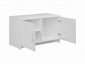 Тумба СИРИУС двухдверная низкая, цвет белый в Кудымкаре - kudymkar.mebel24.online | фото 2