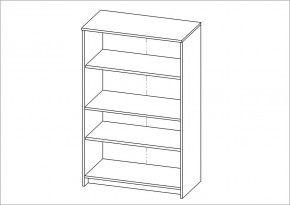 Тумба СИРИУС двухдверная высокая, цвет Дуб Сонома в Кудымкаре - kudymkar.mebel24.online | фото 2