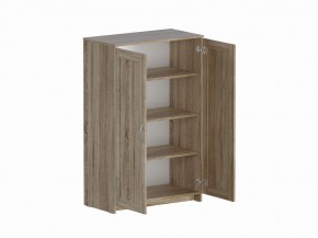 Тумба СИРИУС двухдверная высокая, цвет Дуб Сонома в Кудымкаре - kudymkar.mebel24.online | фото 3