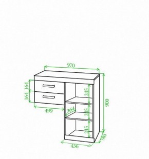 Тумба Toivo Кон100 в Кудымкаре - kudymkar.mebel24.online | фото 2